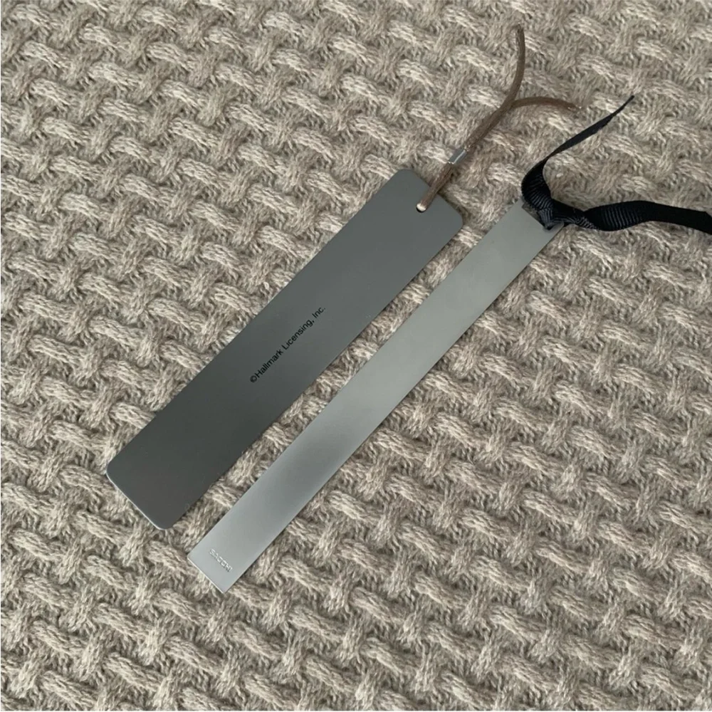 Metal Inspirational Bookmarks Set | Silver Quote Bookmarks | Book Lover Gift
